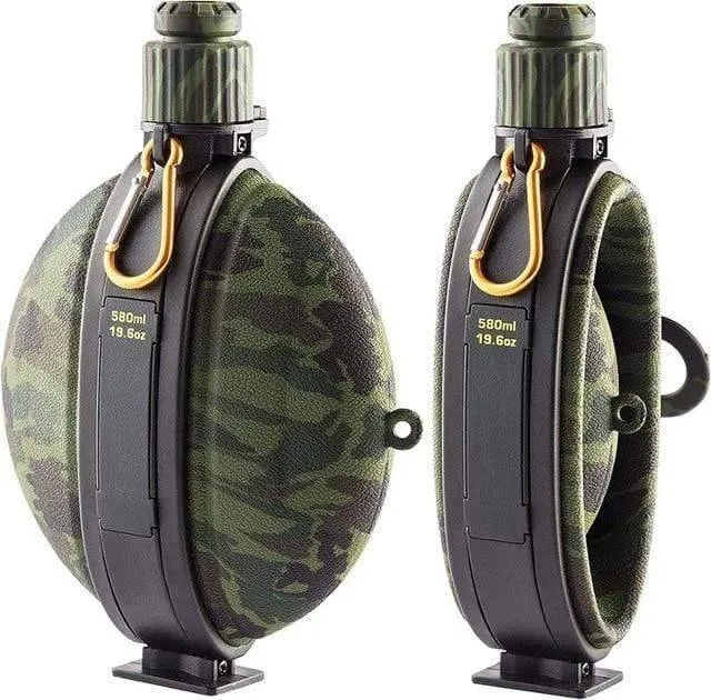 Portable Sports Silicone Water Bottle - Collapsible, Lightweight, Eco-Friendly
