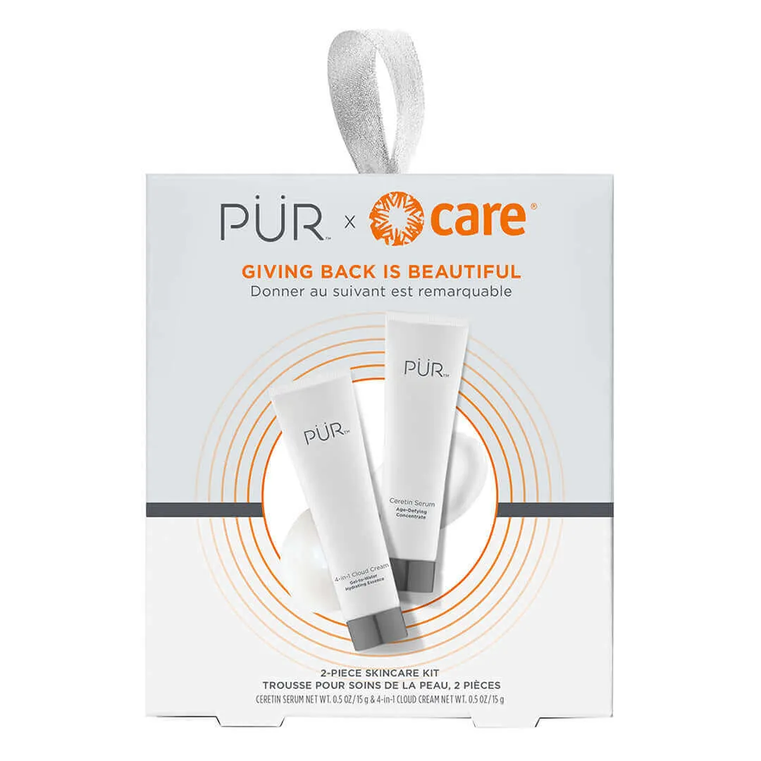 PÜR x CARE 2-Piece Skincare Kit