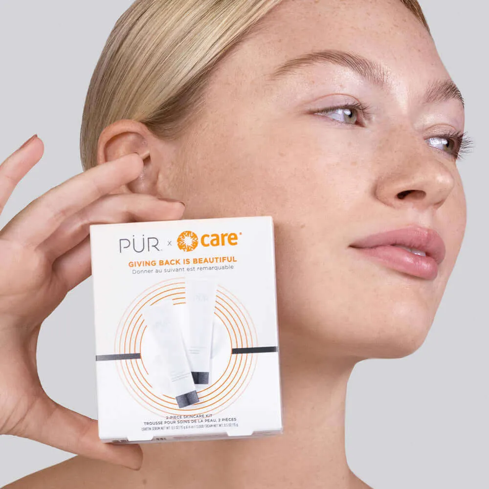 PÜR x CARE 2-Piece Skincare Kit