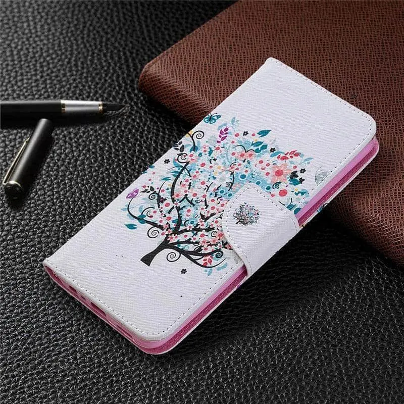 Printed Nature Leather Case Galaxy S20 FE Lite