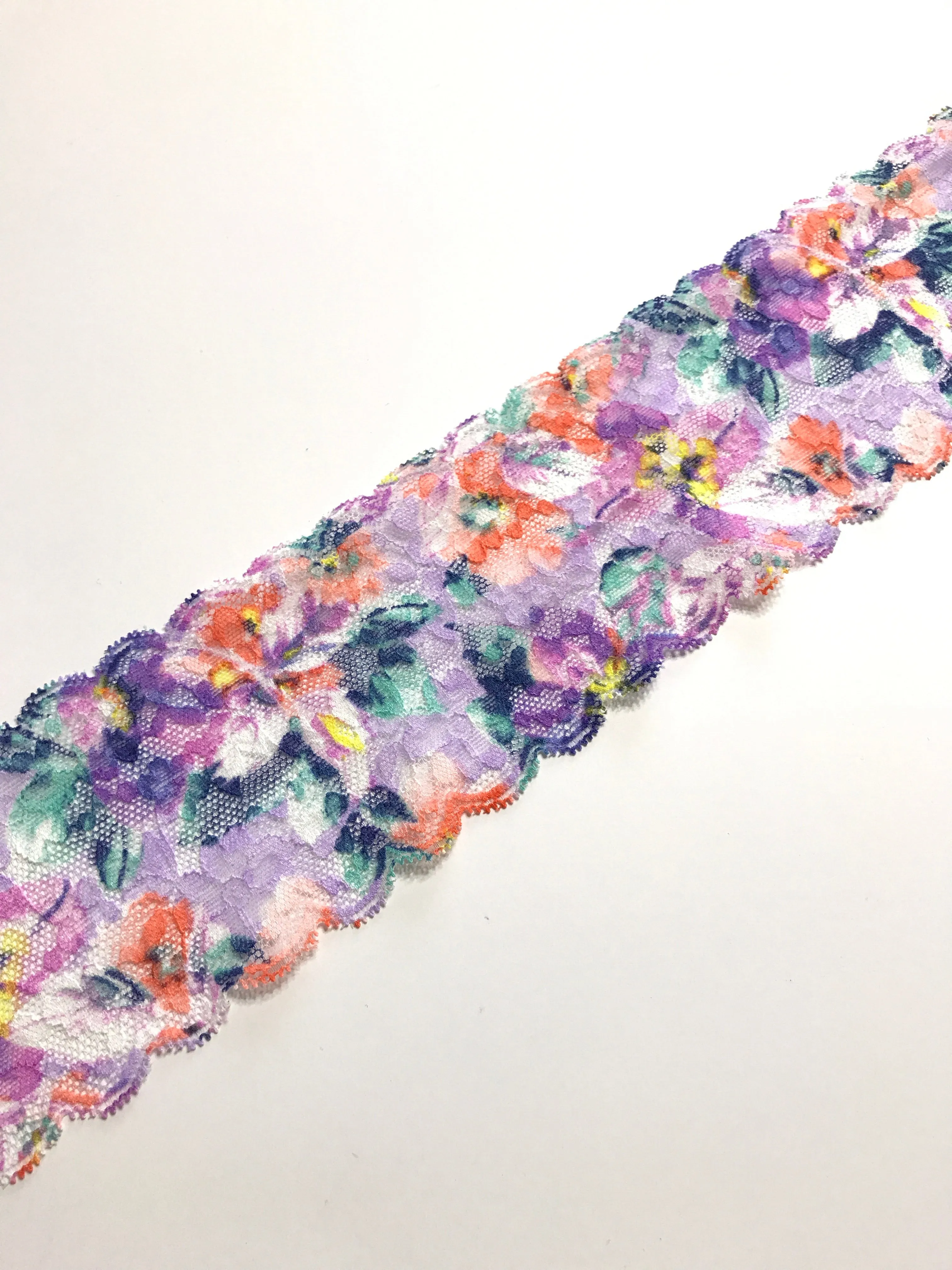Purple Passion 3.5" Wide Stretch Lace