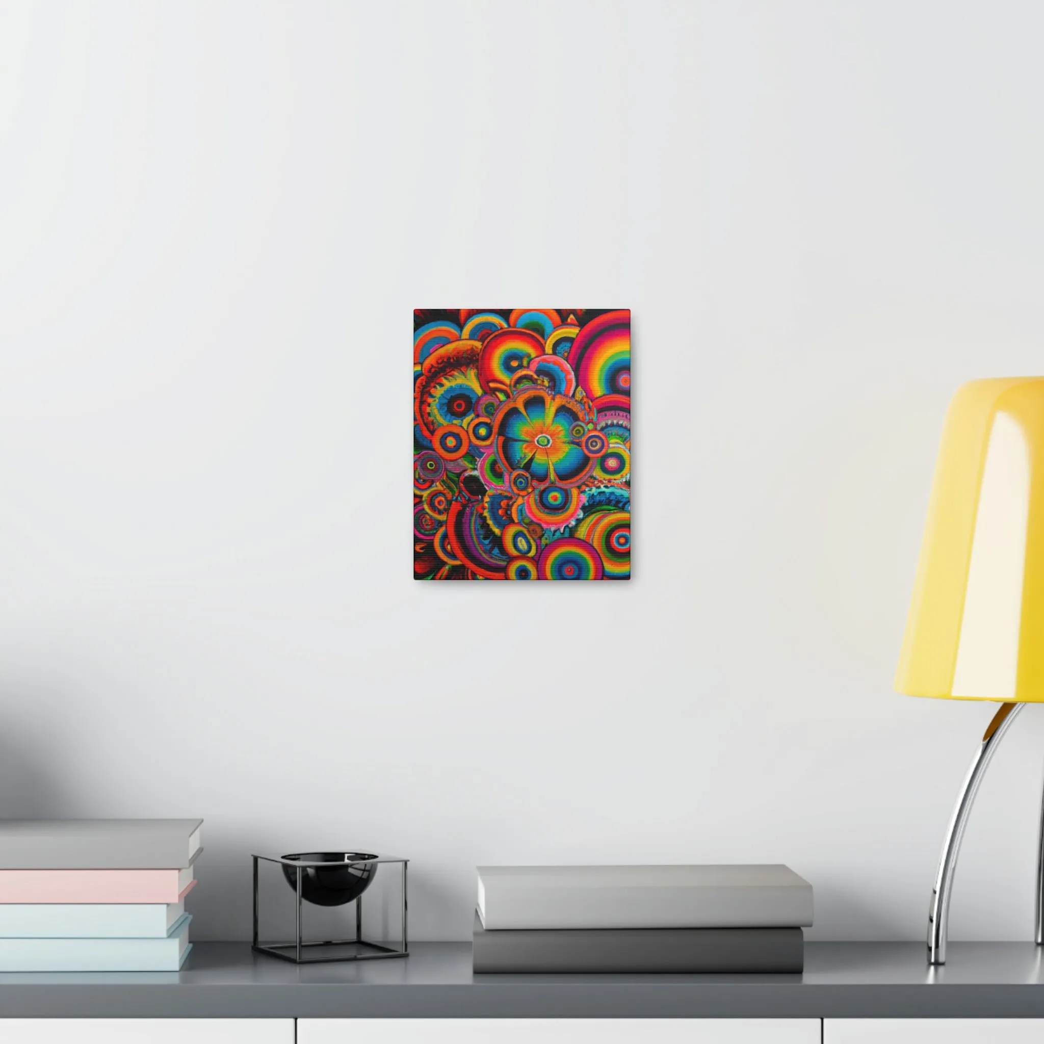 "Psychedelic Petals" - Canvas