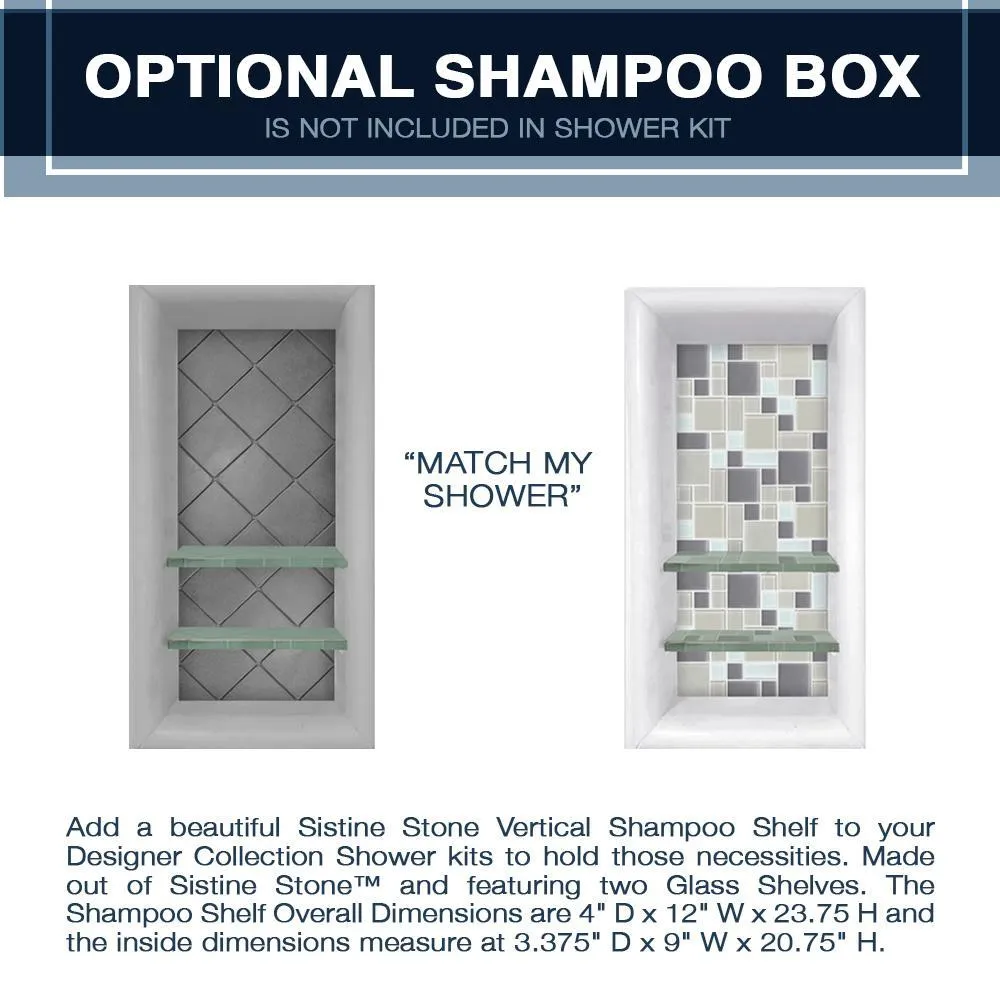 Rafe Marble Classic Neo Shower Enclosure Kit