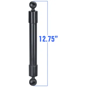 RAM Mount 12.75in Long Extension Pole with 2 1in Balls