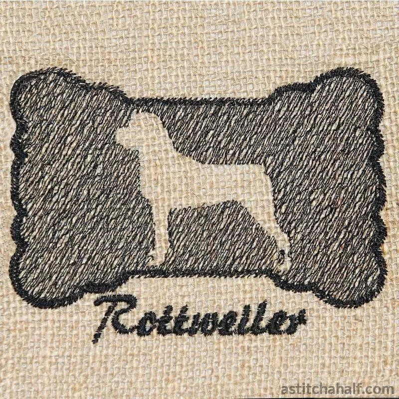Rottweiler Dog Silhouette