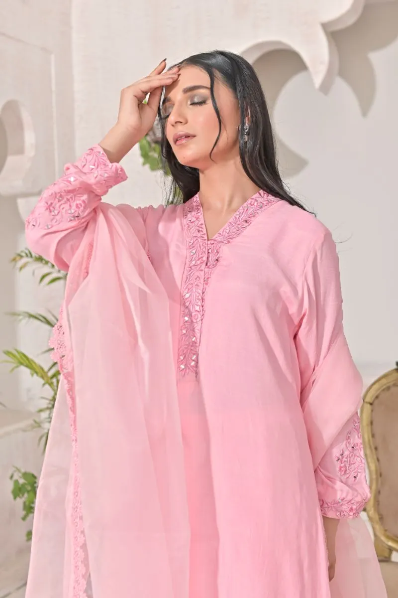 Ruby Couture - NYSA - Raw Silk & Organza - 3 Piece