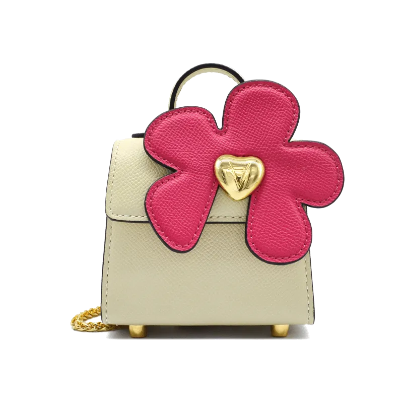 Sahi Little Flower Daisy Crossbody Leather Mini Bag