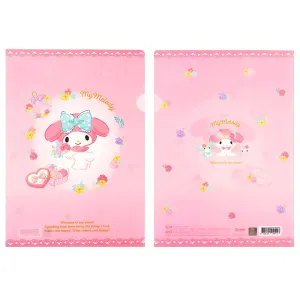Sanrio My Melody 'Room' Floral Gradient Folder