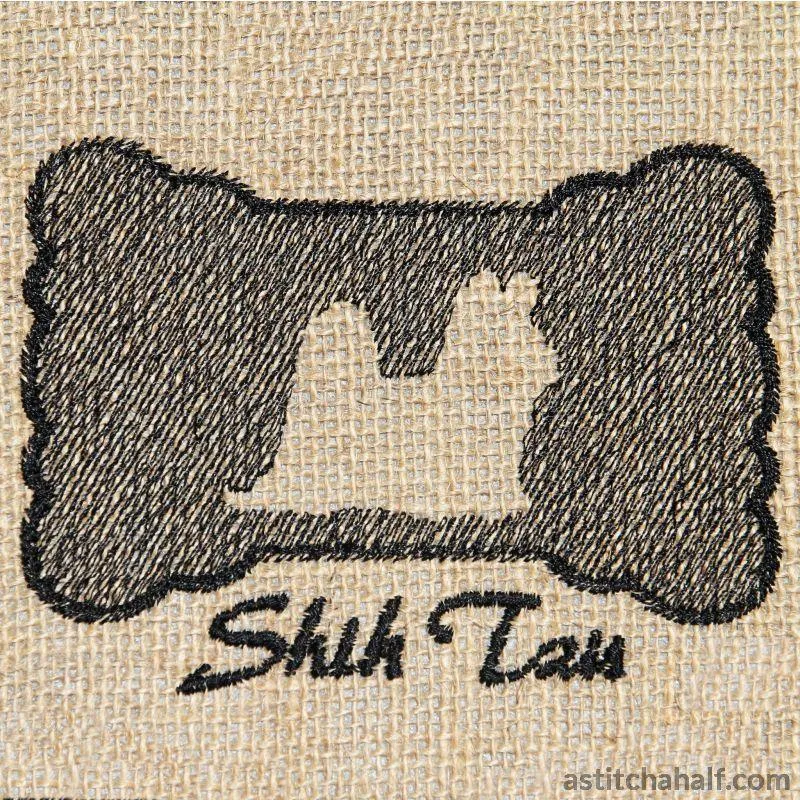 Shih Tzu Dog Silhouette