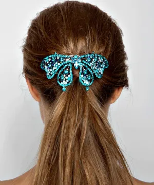 SHIMMERING BUTTERFLY HAIR CLIP