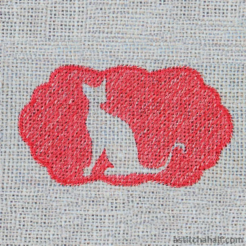 Siamese Cat Silhouette