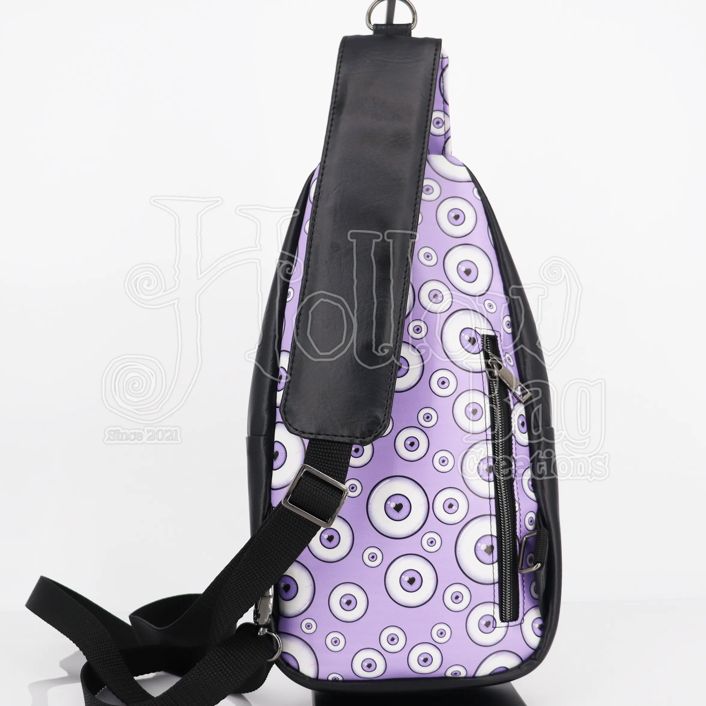 Sling Bag - Purple Heart Eyes