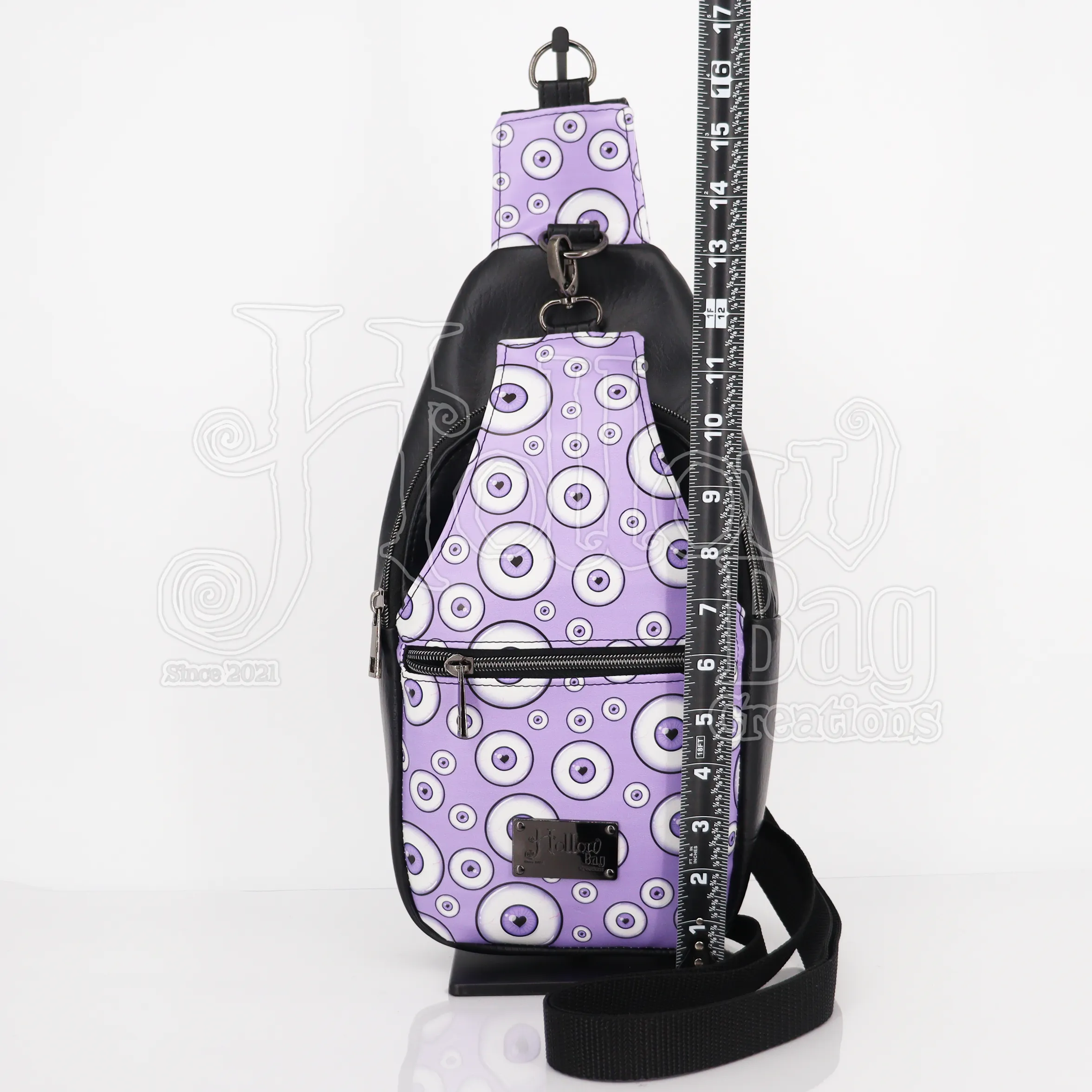 Sling Bag - Purple Heart Eyes
