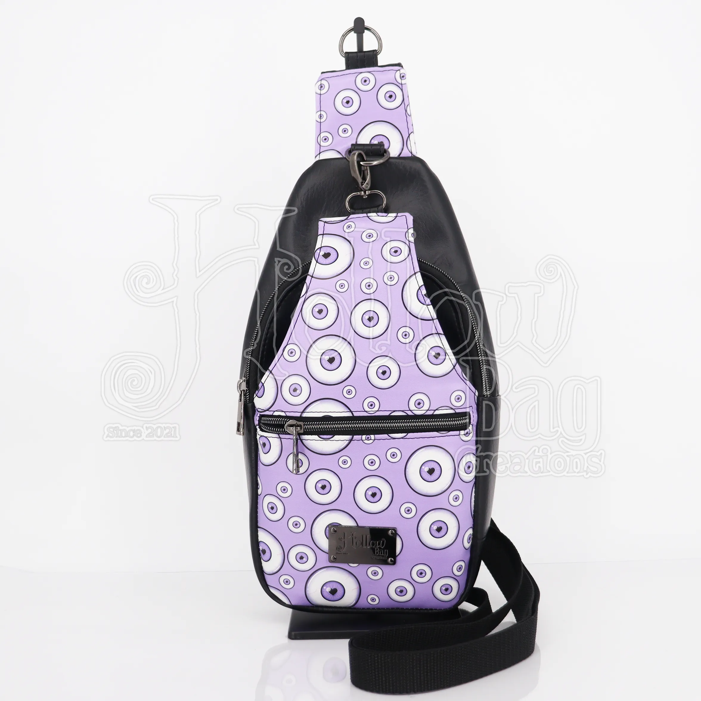 Sling Bag - Purple Heart Eyes