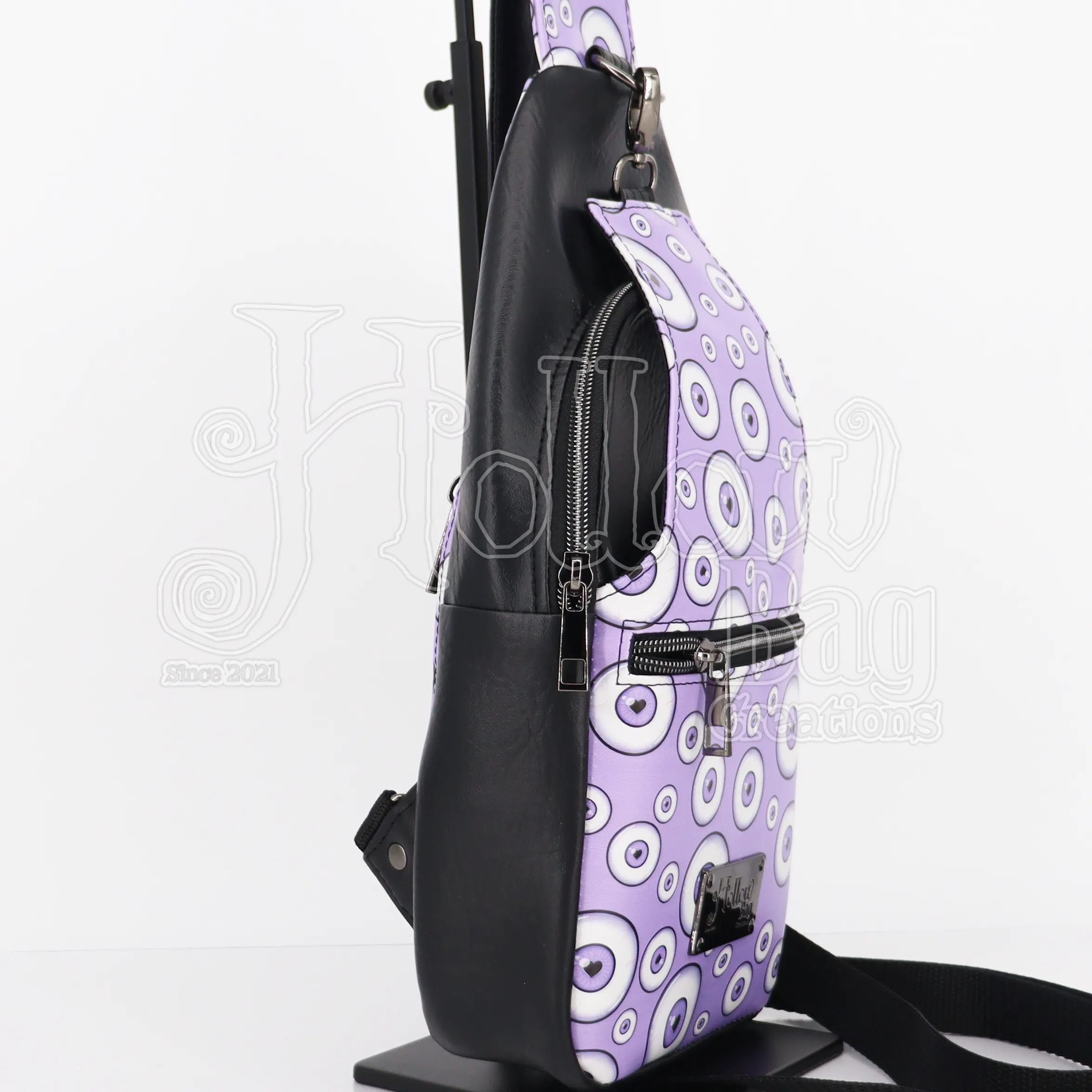 Sling Bag - Purple Heart Eyes