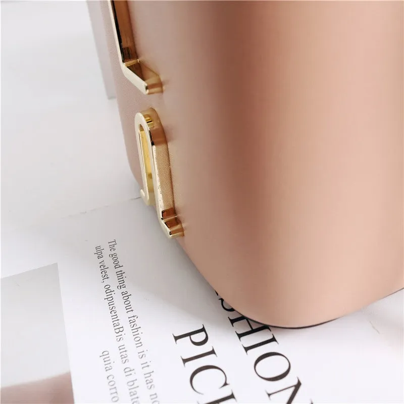 Small Leather Bucket Bag