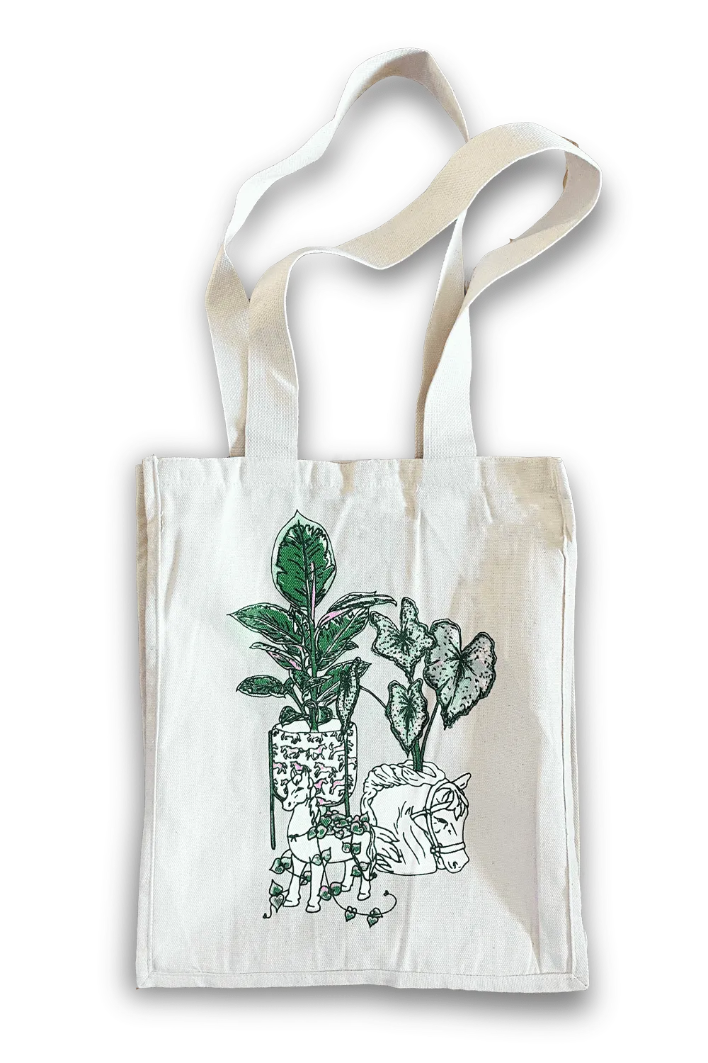 Spiced Equestrian Horseplant Tote