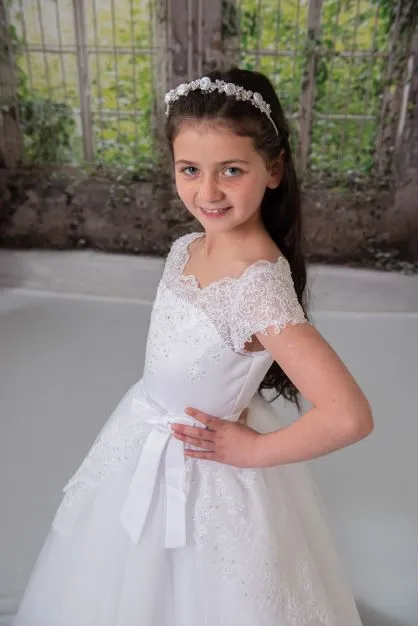 Sweetie Pie Communion Dress- 4073 Husky