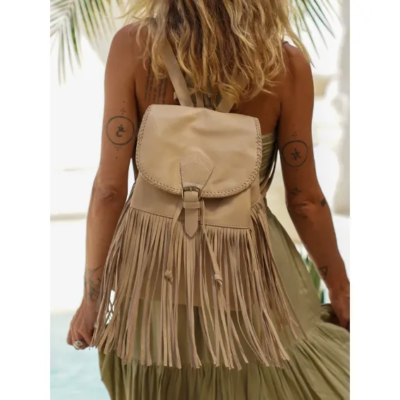 Texas Leather Backpack