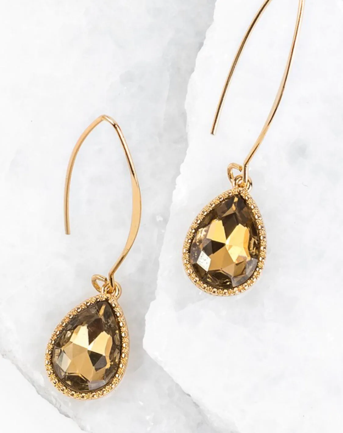 Topaz Drop Earrings