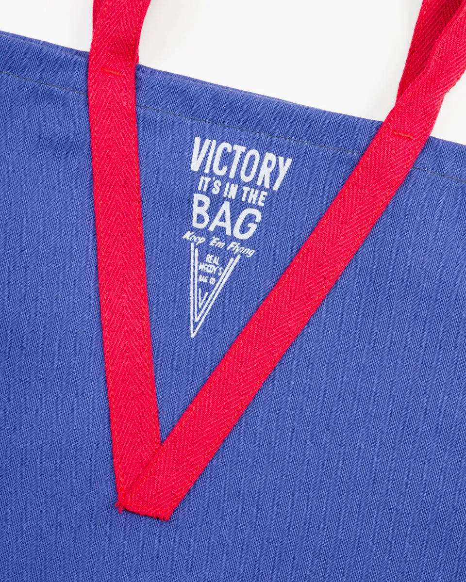 Victory Shoulder Tote Bag - Ink Blue