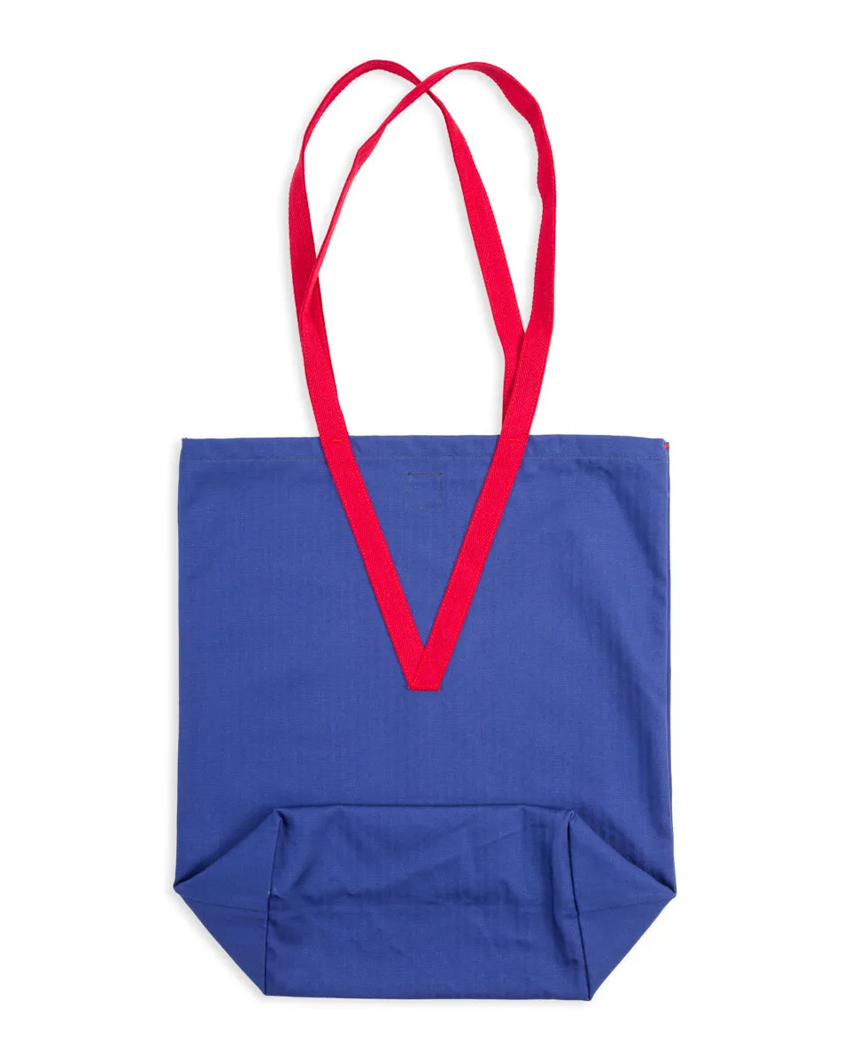 Victory Shoulder Tote Bag - Ink Blue