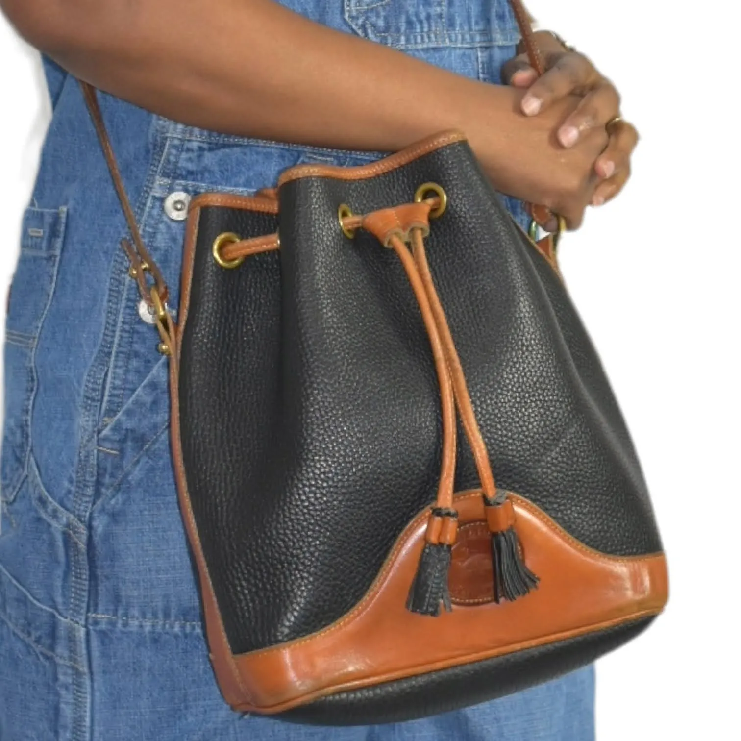 Vintage Dooney & Bourke Bucket Drawstring Bag
