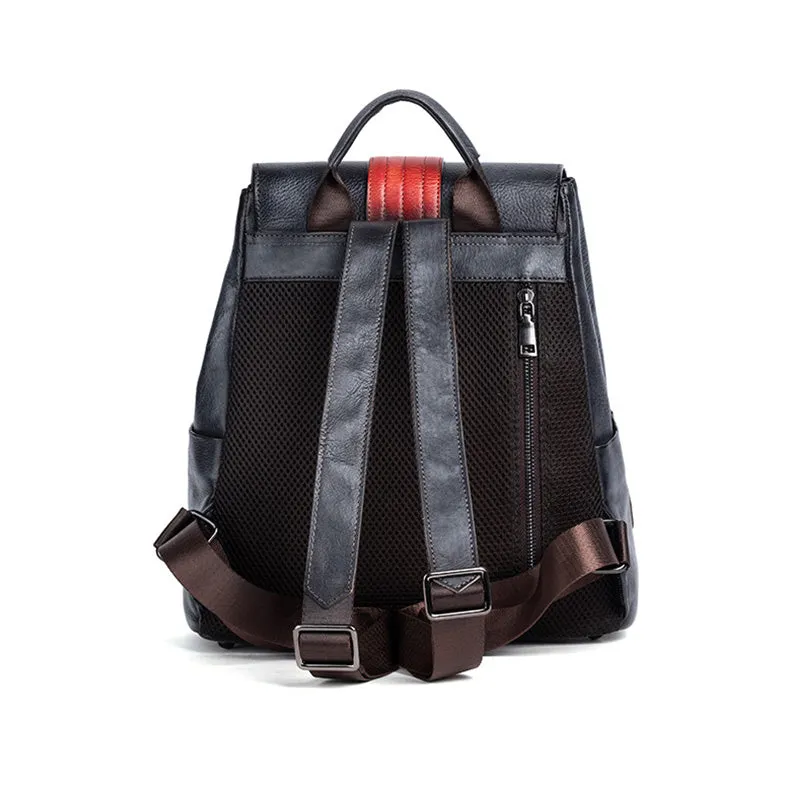 Vintage Womens Western Backpack Purses Ladies Rucksack Bag
