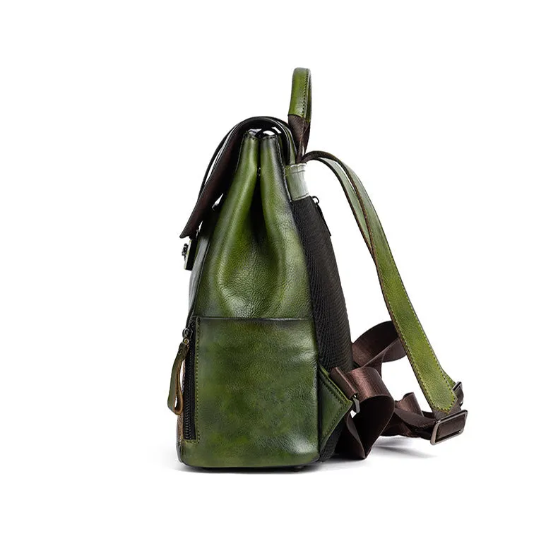 Vintage Womens Western Backpack Purses Ladies Rucksack Bag