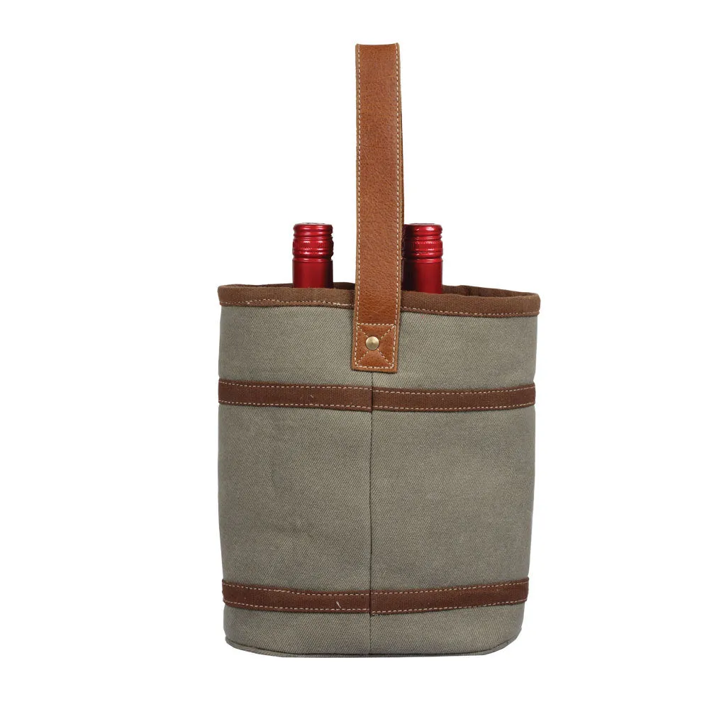 Wine And Love Double Wine Bag