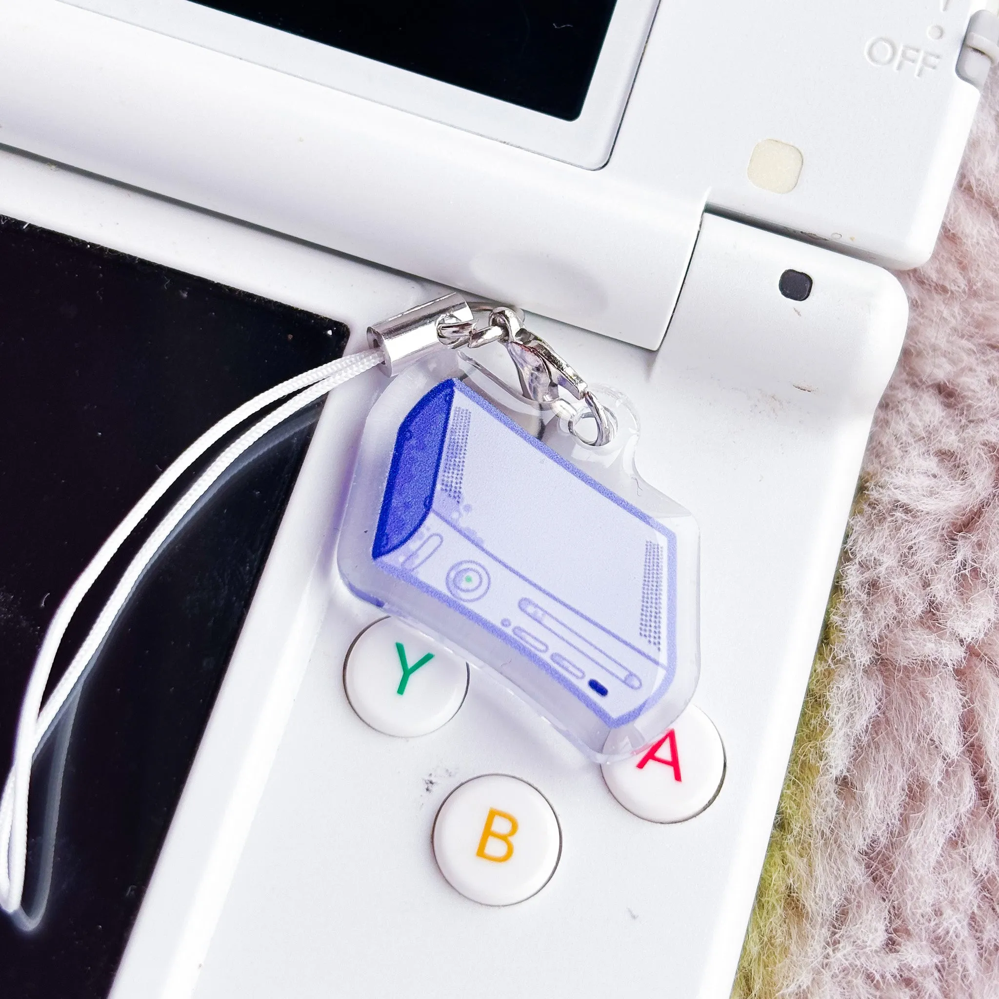 Xbox 360 Mini Charm | Retro Console Phone Charm Nostalgia Gift for Gamers