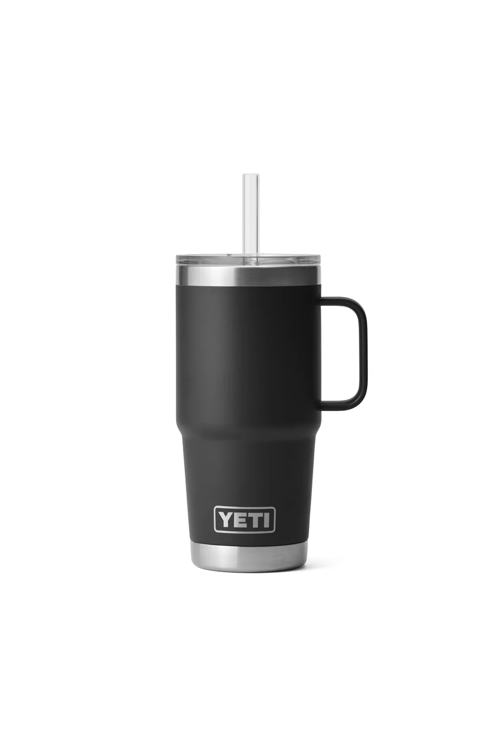 Yeti Rambler 25oz Straw Mug Black